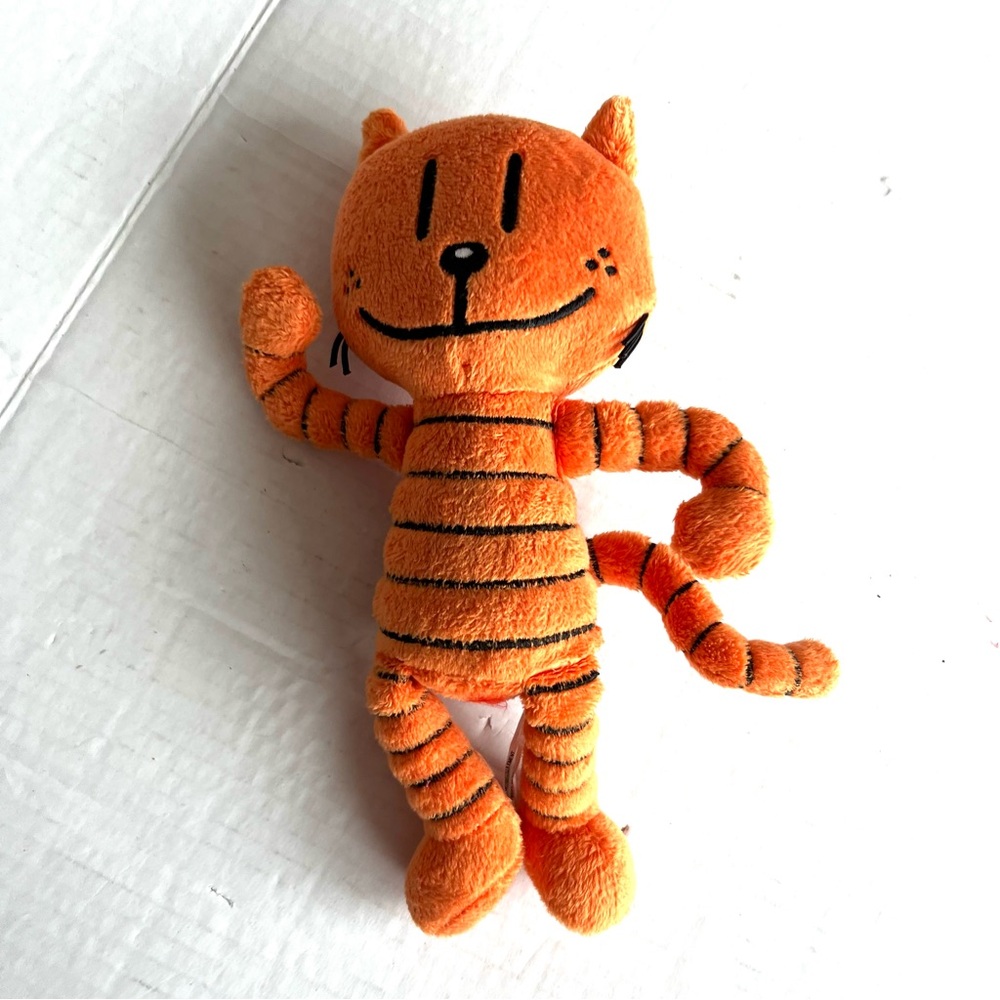 Pilkey Dog Man SOFT PETEY CAT CHARACTER Plush STUFFED ANIMAL TOY MerryMakers